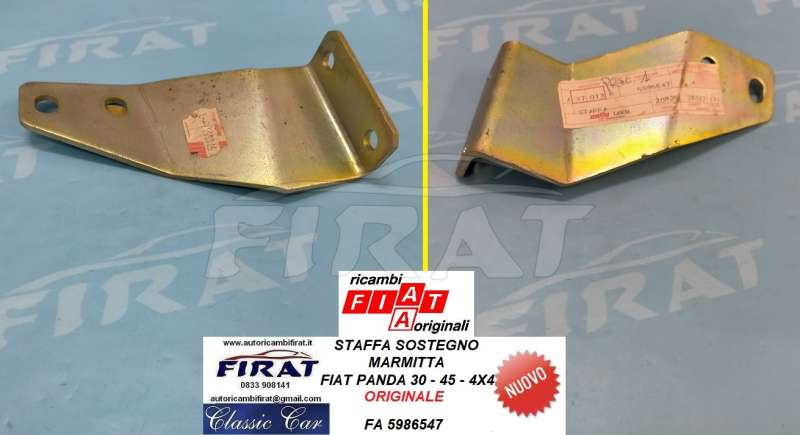 STAFFA MARMITTA FIAT PANDA 30 - 45 - 4X4 (5986547)